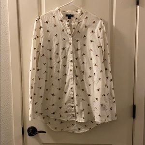 Victoria Beckham Button down long sleeve 🐝